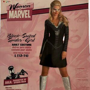 NWT Halloween Costume Adult Spider Girl Outfit